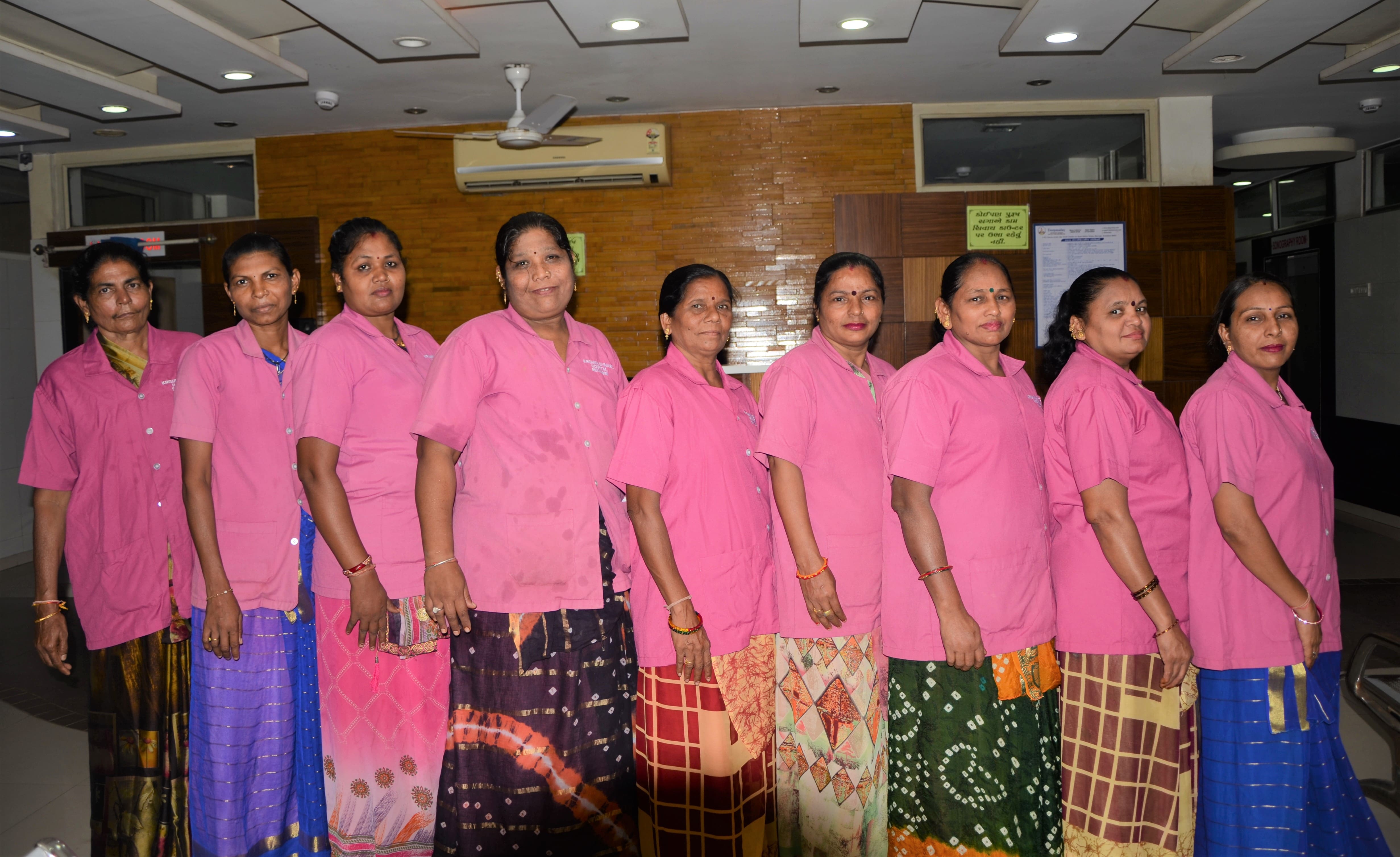 Krishna Hospital House-keeping Staff